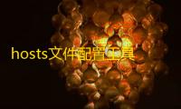 hosts文件配置工具v1.9.8绿色版